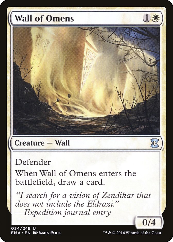 Wall of Omens [Eternal Masters] | GnG Games