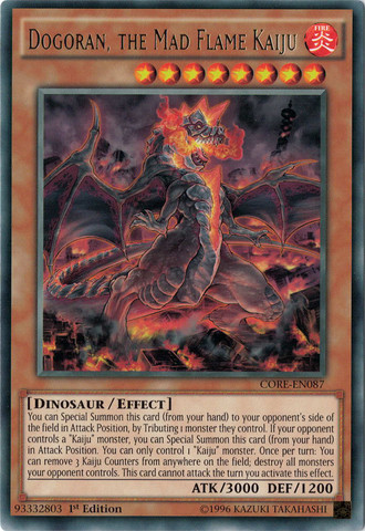 Dogoran, the Mad Flame Kaiju [CORE-EN087] Rare | GnG Games