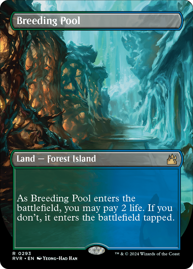 Breeding Pool (Borderless) [Ravnica Remastered] | GnG Games