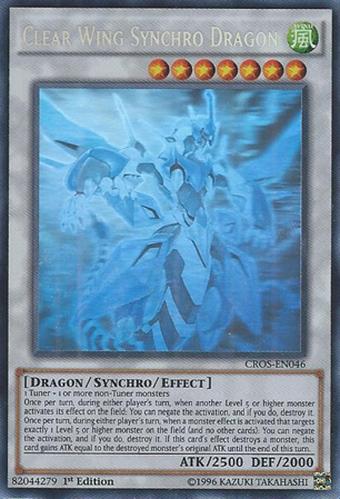 Clear Wing Synchro Dragon (Ghost Rare) [CROS-EN046] Ghost Rare | GnG Games