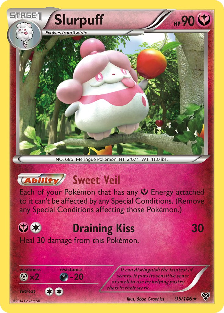 Slurpuff (95/146) (Theme Deck Exclusive) [XY: Base Set] | GnG Games