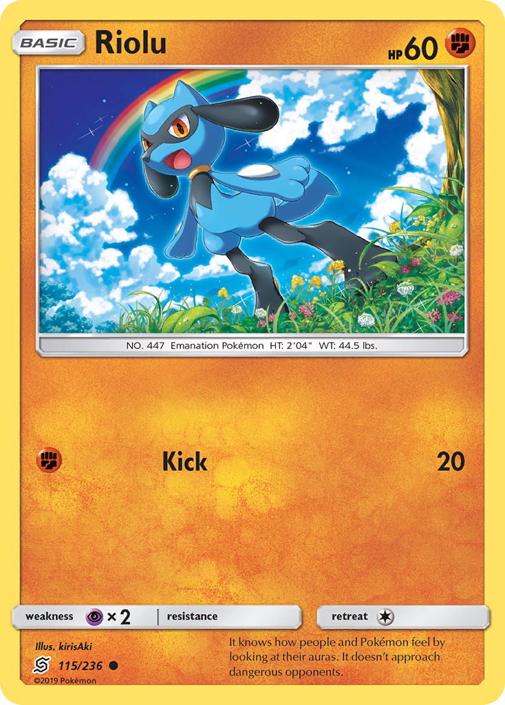 Riolu (115/236) [Sun & Moon: Unified Minds] | GnG Games