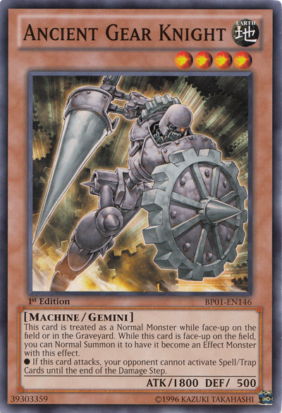 Ancient Gear Knight [BP01-EN146] Common | GnG Games