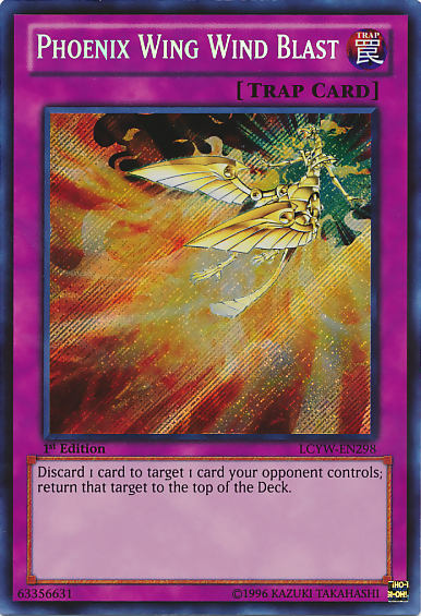Phoenix Wing Wind Blast [LCYW-EN298] Secret Rare | GnG Games