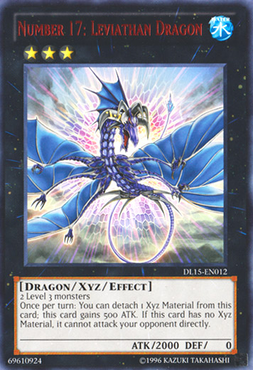 Number 17: Leviathan Dragon (Red) [DL15-EN012] Rare | GnG Games