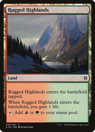 Rugged Highlands [Commander 2016] | GnG Games