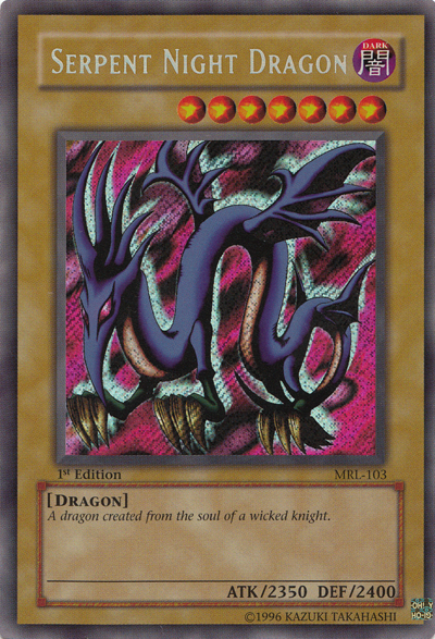 Serpent Night Dragon [MRL-103] Secret Rare | GnG Games