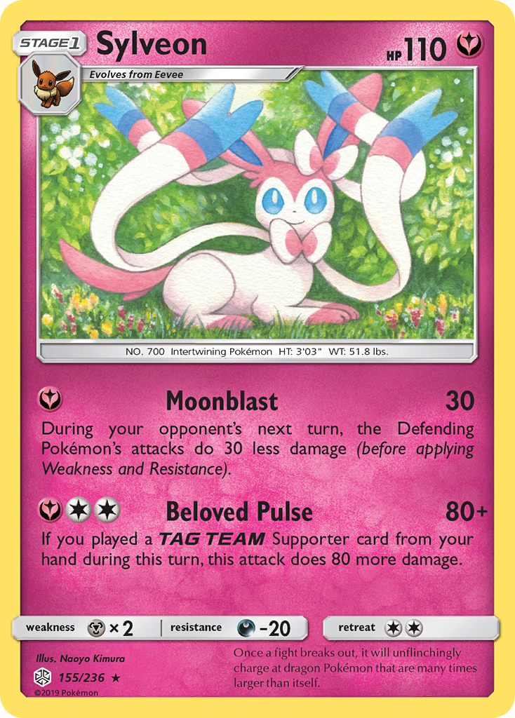 Sylveon (155/236) [Sun & Moon: Cosmic Eclipse] | GnG Games