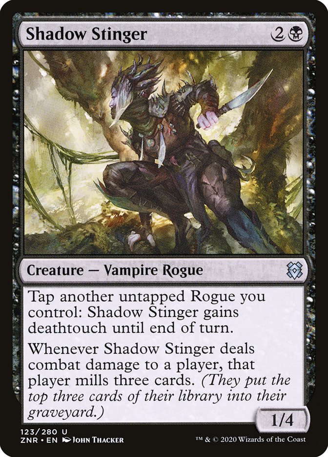 Shadow Stinger [Zendikar Rising] | GnG Games