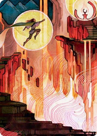 Thrill of Possibility Art Card [Strixhaven: School of Mages Art Series] | GnG Games