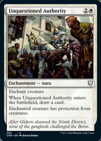 Unquestioned Authority [Commander Legends] | GnG Games