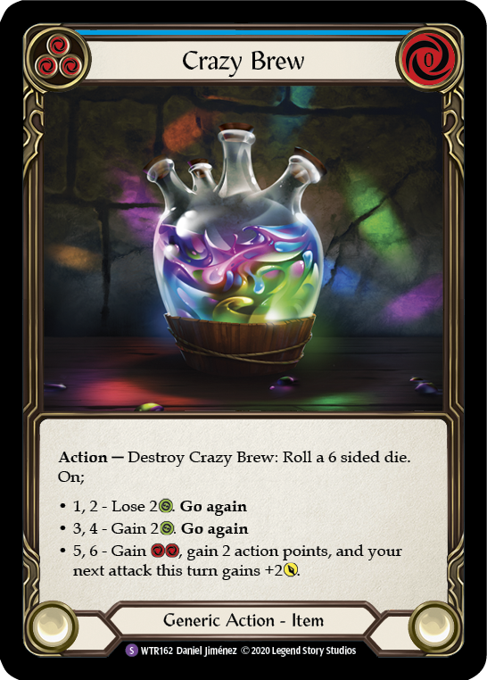 Crazy Brew [U-WTR162] (Welcome to Rathe Unlimited)  Unlimited Rainbow Foil | GnG Games