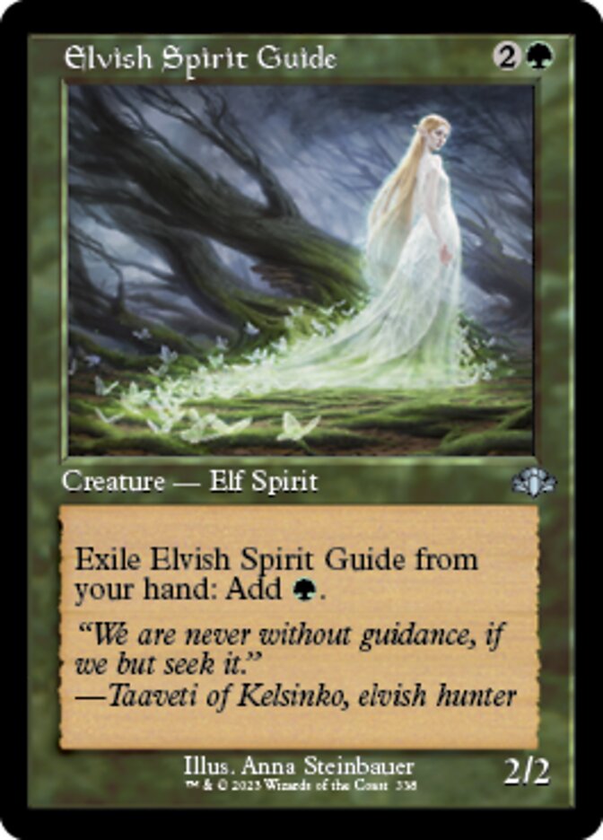 Elvish Spirit Guide (Retro) [Dominaria Remastered] | GnG Games