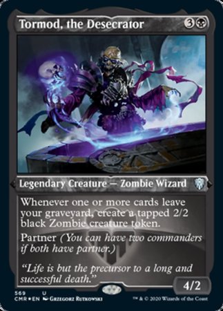 Tormod, the Desecrator (Foil Etched) [Commander Legends] | GnG Games