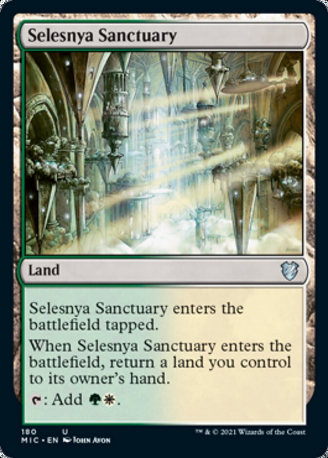 Selesnya Sanctuary [Innistrad: Midnight Hunt Commander] | GnG Games