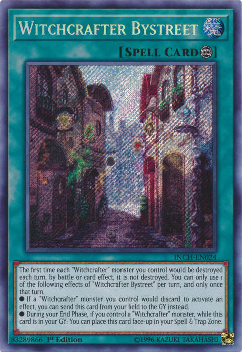 Witchcrafter Bystreet [INCH-EN024] Secret Rare | GnG Games
