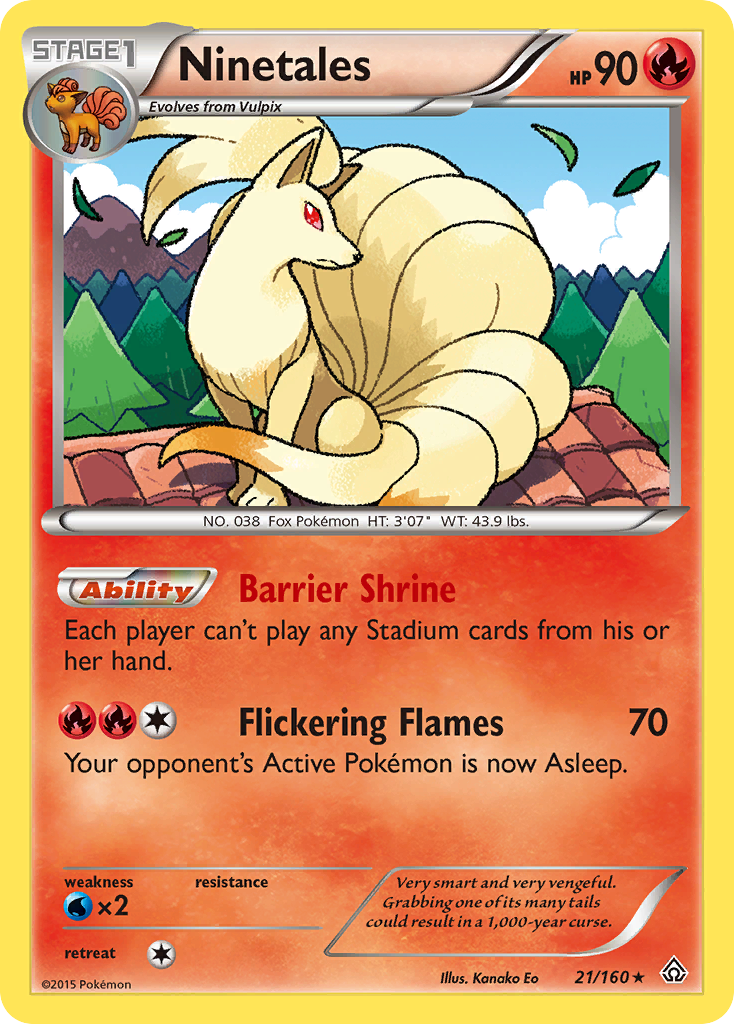 Ninetales (21/160) [XY: Primal Clash] | GnG Games