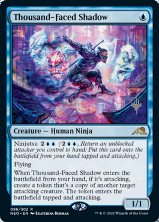 Thousand-Faced Shadow (Promo Pack) [Kamigawa: Neon Dynasty Promos] | GnG Games