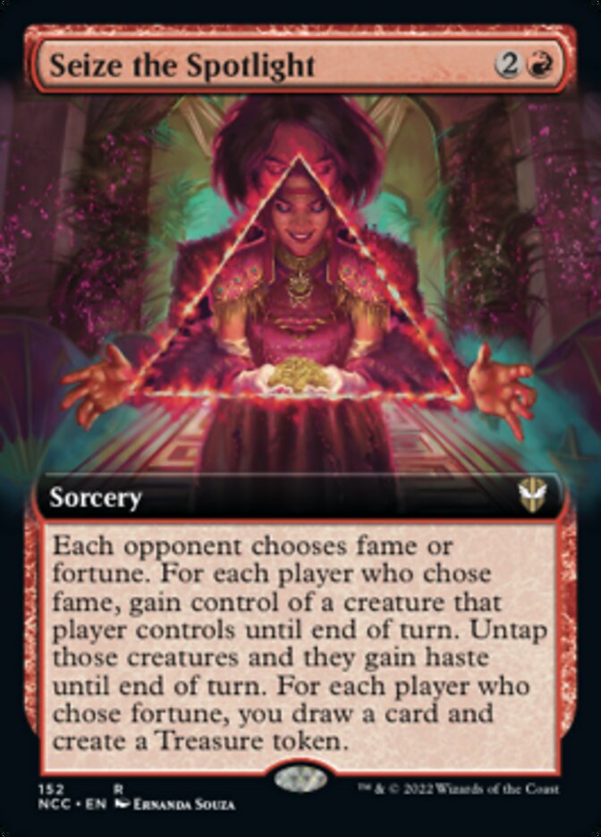 Seize the Spotlight (Extended Art) [Streets of New Capenna Commander] | GnG Games