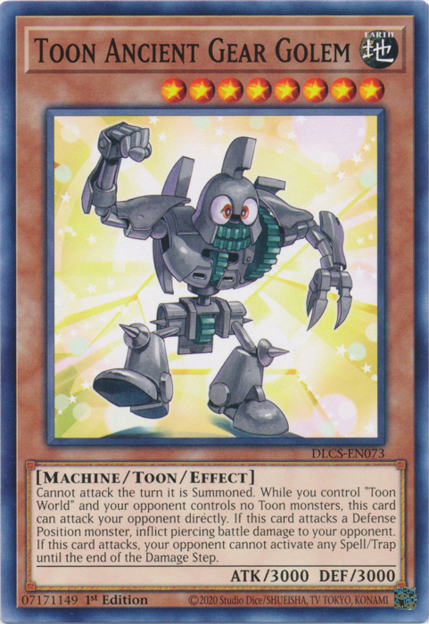 Toon Ancient Gear Golem [DLCS-EN073] Common | GnG Games