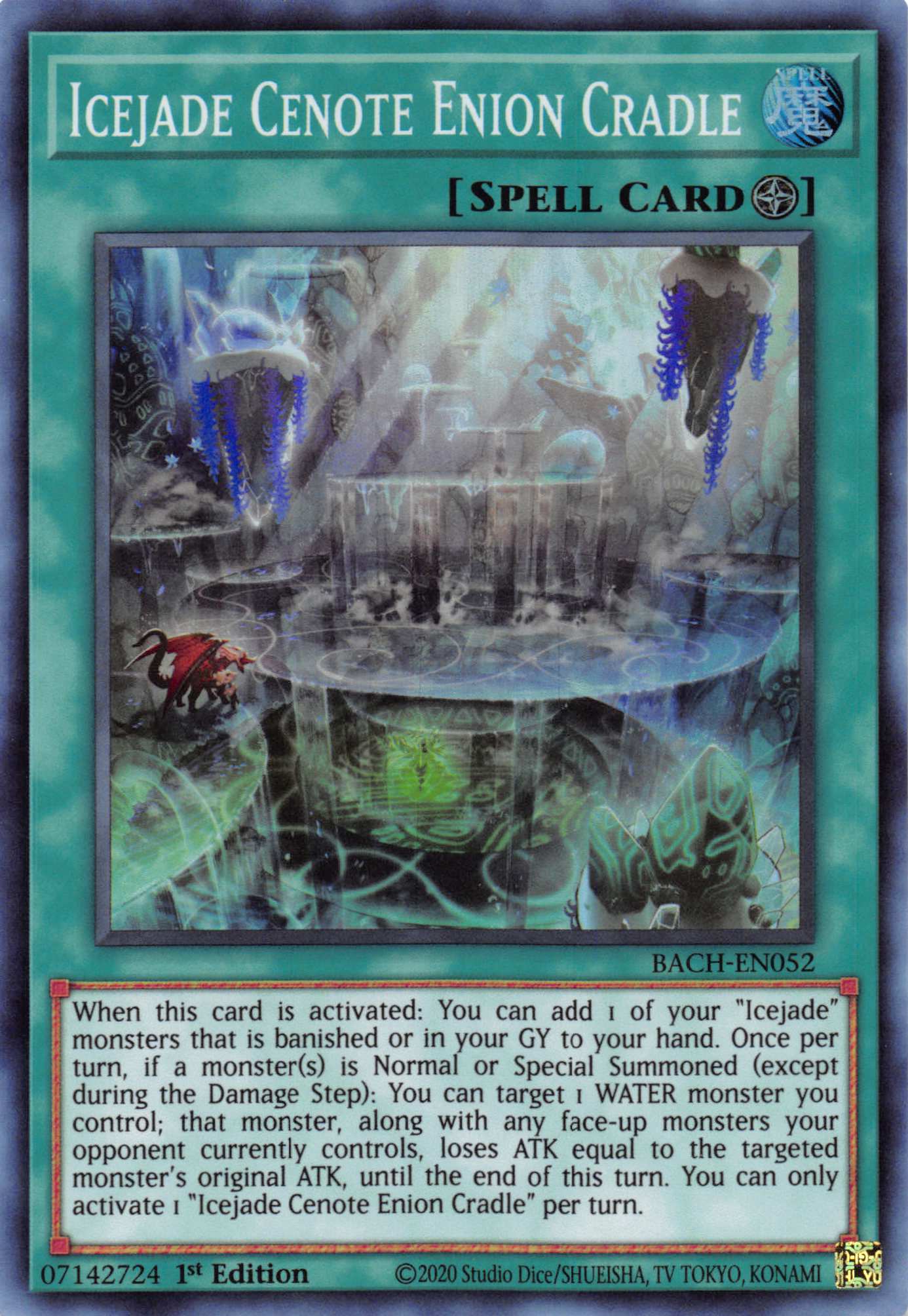 Icejade Cenote Enion Cradle [BACH-EN052] Super Rare | GnG Games
