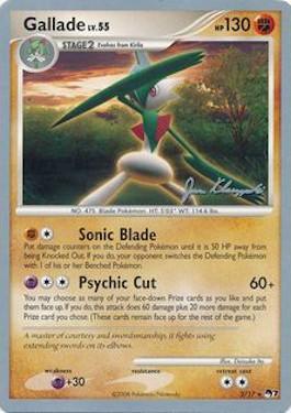 Gallade LV.55 (2/17) (Psychic Lock - Jason Klaczynski) [World Championships 2008] | GnG Games