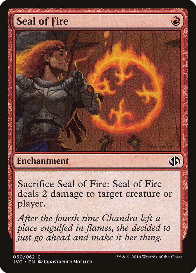 Seal of Fire [Duel Decks Anthology] | GnG Games