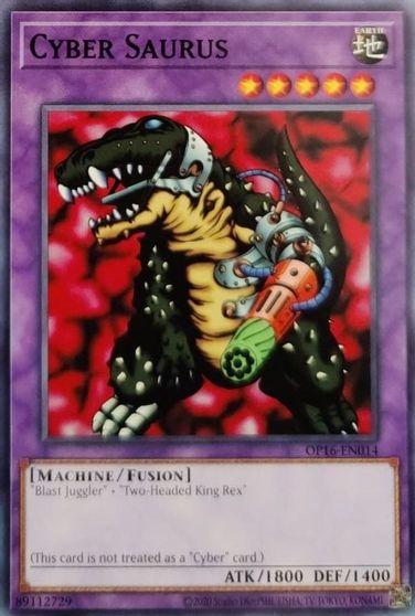 Cyber Saurus [OP16-EN014] Common | GnG Games