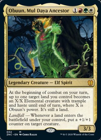 Obuun, Mul Daya Ancestor [Commander: Zendikar Rising] | GnG Games