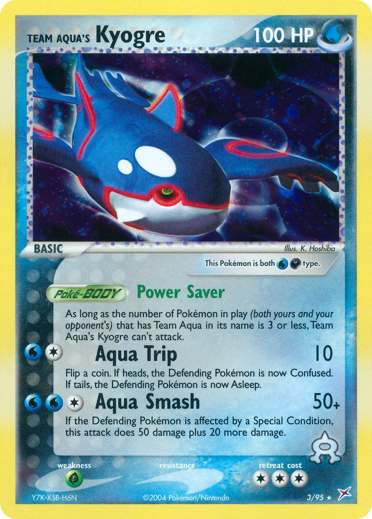 Team Aqua's Kyogre (3/95) (Theme Deck Exclusive) [EX: Team Magma vs Team Aqua] | GnG Games