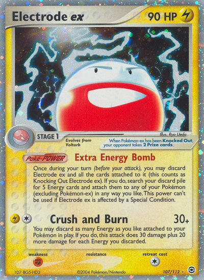 Electrode ex (107/112) [EX: FireRed & LeafGreen] | GnG Games