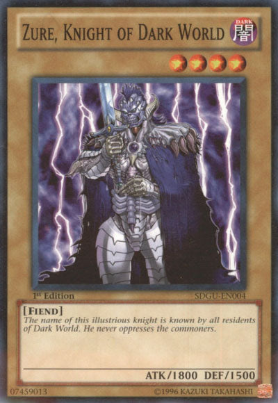 Zure, Knight of Dark World [SDGU-EN004] Common | GnG Games