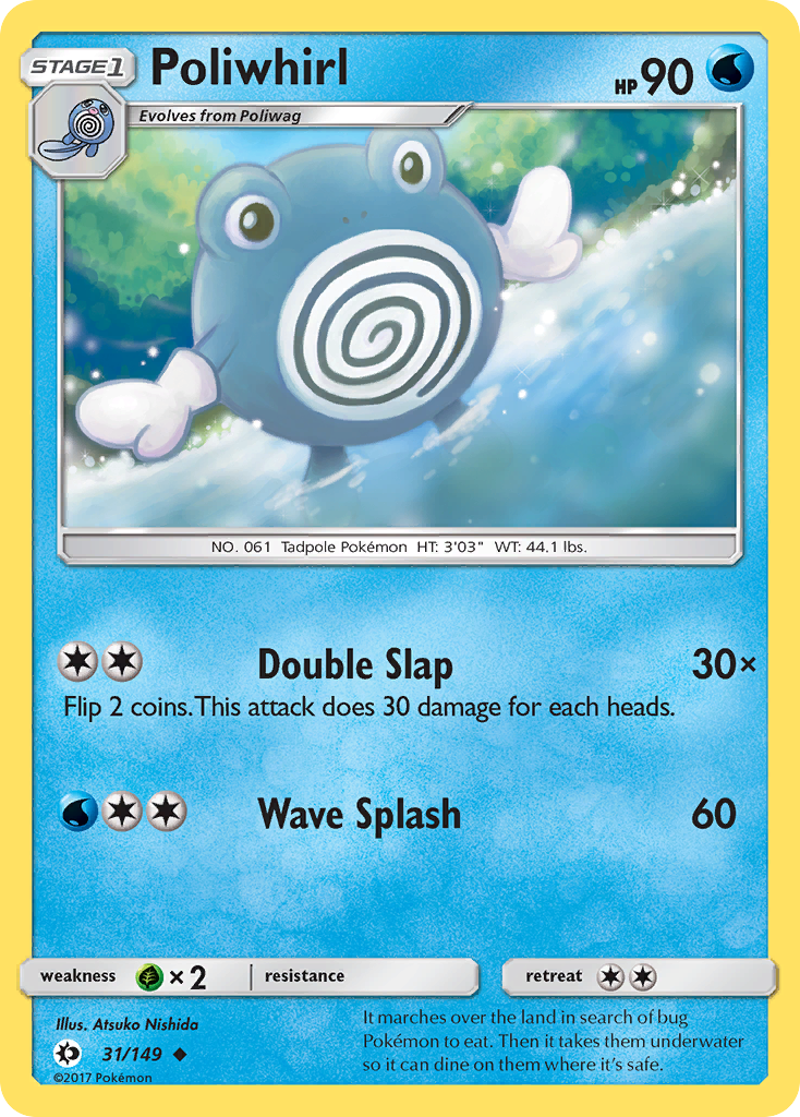 Poliwhirl (31/149) [Sun & Moon: Base Set] | GnG Games