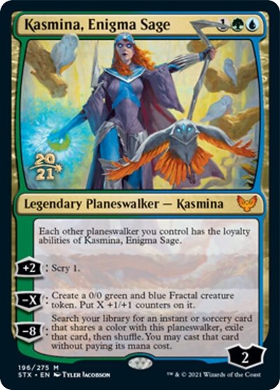 Kasmina, Enigma Sage [Strixhaven: School of Mages Prerelease Promos] | GnG Games