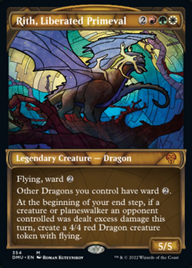 Rith, Liberated Primeval (Showcase Textured) [Dominaria United] | GnG Games