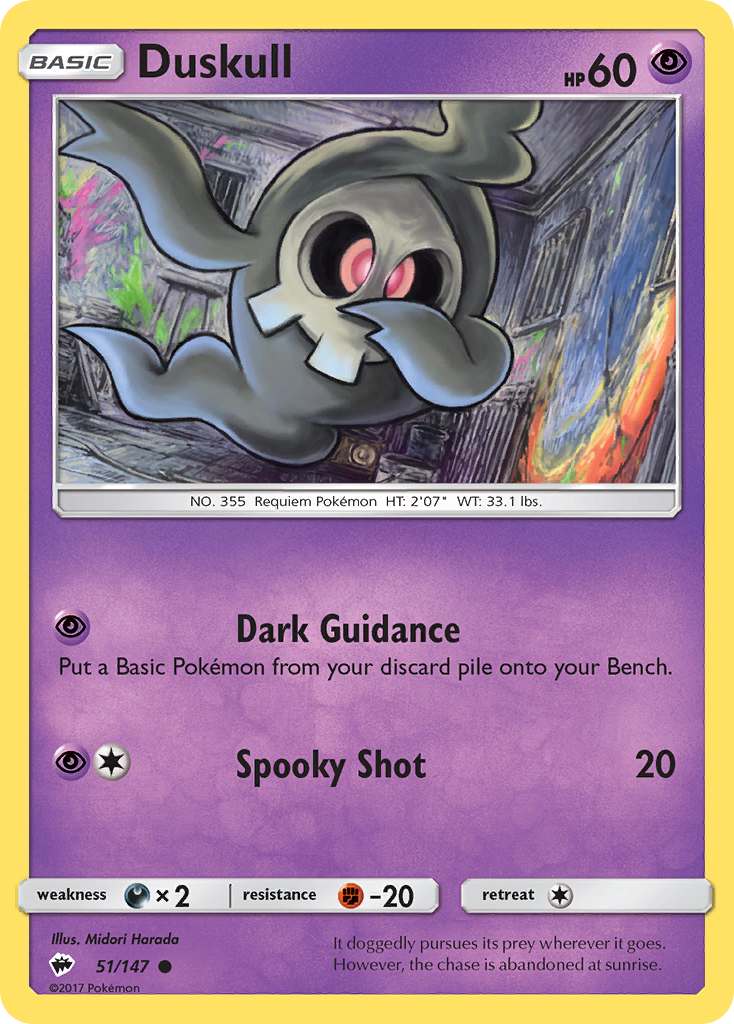 Duskull (51/147) [Sun & Moon: Burning Shadows] | GnG Games