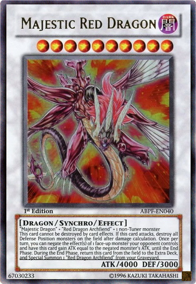 Majestic Red Dragon [ABPF-EN040] Ultra Rare | GnG Games