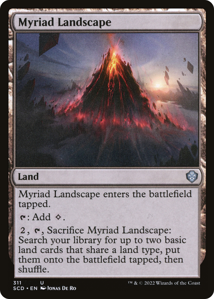 Myriad Landscape [Starter Commander Decks] | GnG Games