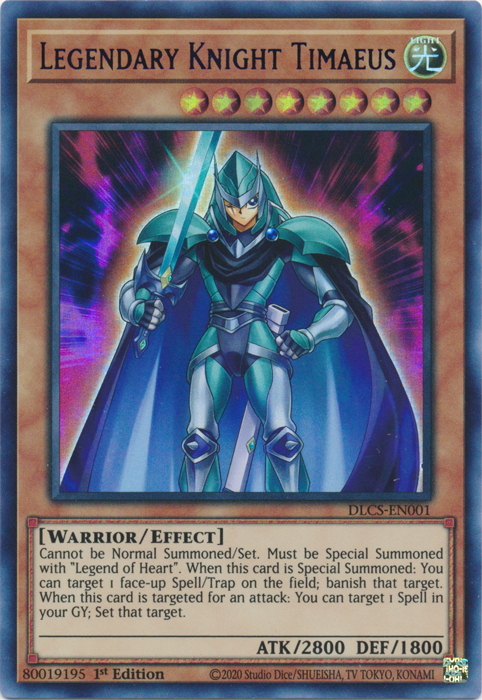 Legendary Knight Timaeus (Blue) [DLCS-EN001] Ultra Rare | GnG Games