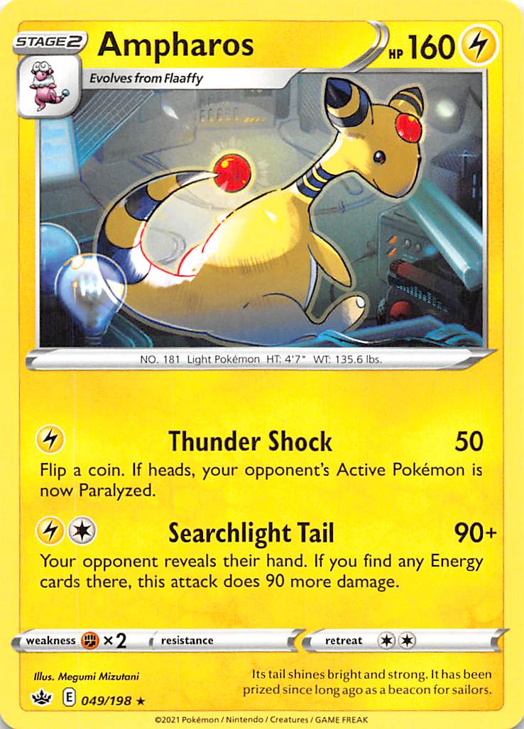 Ampharos (049/198) [Sword & Shield: Chilling Reign] | GnG Games