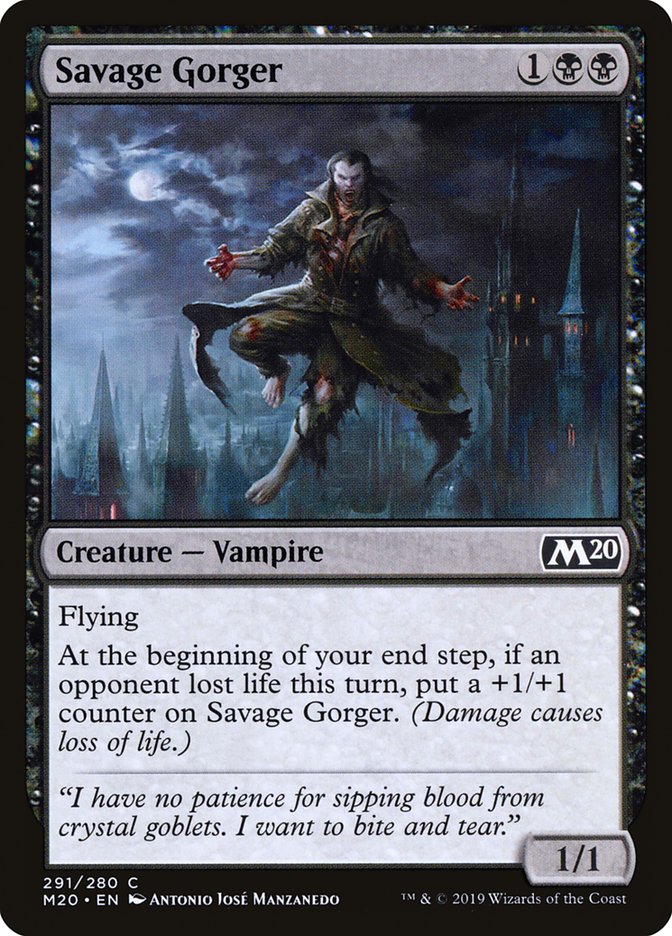 Savage Gorger [Core Set 2020] | GnG Games