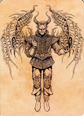 Raphael, Fiendish Savior Art Card (75) [Commander Legends: Battle for Baldur's Gate Art Series] | GnG Games