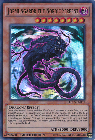 Jormungardr the Nordic Serpent [LC05-EN001] Ultra Rare | GnG Games