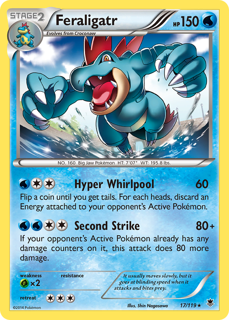 Feraligatr (17/119) [XY: Phantom Forces] | GnG Games