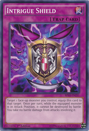 Intrigue Shield [BP03-EN231] Common | GnG Games