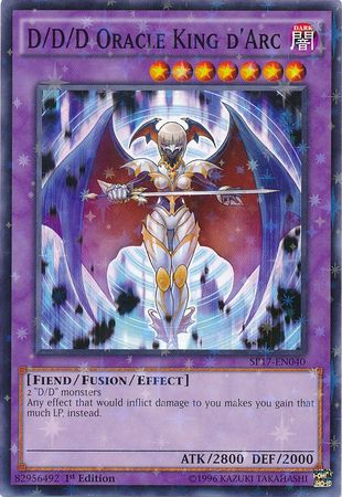 D/D/D Oracle King d'Arc (Starfoil) [SP17-EN040] Starfoil Rare | GnG Games