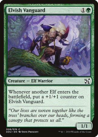 Elvish Vanguard [Duel Decks: Elves vs. Inventors] | GnG Games