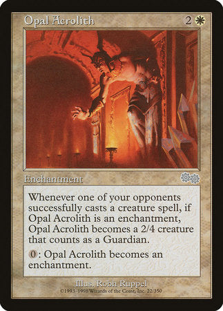 Opal Acrolith [Urza's Saga] | GnG Games
