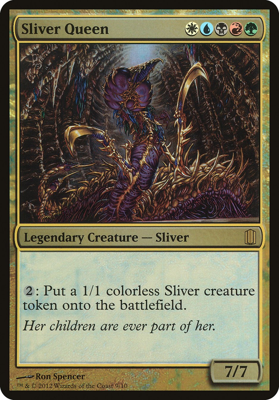 Sliver Queen (Commander's Arsenal) [Oversize Cards] | GnG Games