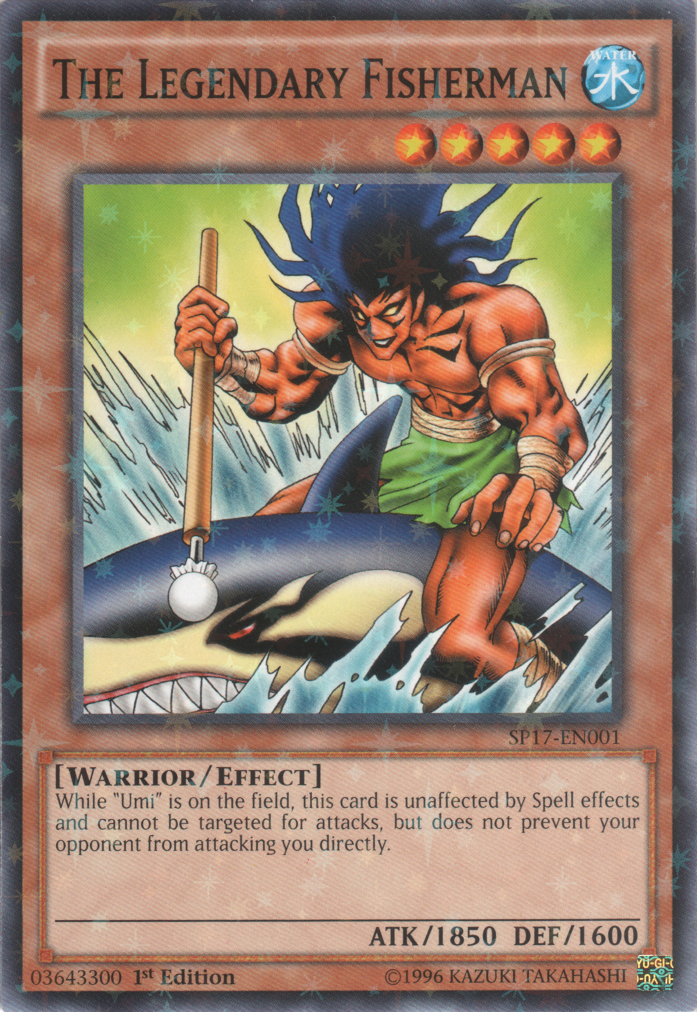 The Legendary Fisherman (Starfoil) [SP17-EN001] Starfoil Rare | GnG Games